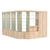 Павильон №11 из ДСП (11, 22 кв. м) Дуб Сонома