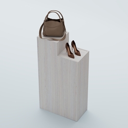 Демо-стенд Ступени-Лестница №1, Ясень Анкор светлый