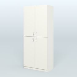 Шкаф для аптек с полками №2, Белый