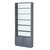 Стеллаж из ДСП с 5-ю полками 250x900 мм серии LEVEL-5 №11-1 (З/C - СТЕКЛО) Темно-Серый