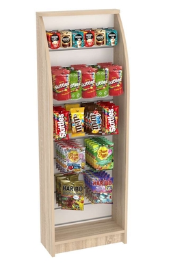 Прилавок Импульс №2ЭП-450, Дуб сонома