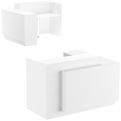 Стойка ресепшен ВЕРОНА №3, Белый