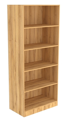 Стеллаж из ДСП №1-500 мм серии Эконом (2100х900х500), Дуб Золотистый