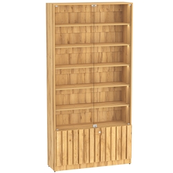 Витрина серии "Смок" №1, Дуб Золотистый