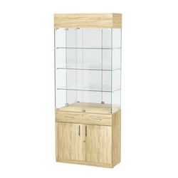 Витрина ювелирная "Диаманд" №13, Дуб Сонома