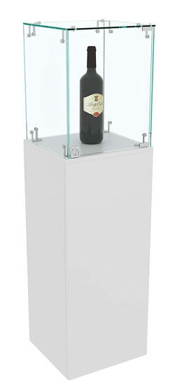 Демо стенд со стеклом Льдинка №3, Серый