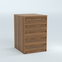 Стол-ресепшен серии ПРАЙМ №2А, Орех