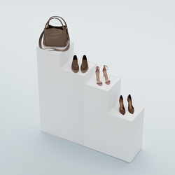 Демо-стенд Ступени-Лестница №3, Белый