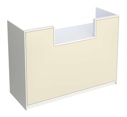 Ресепшен БАРОН №8 (ровная поверхность), Белый