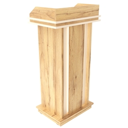 Кафедра для выступлений Конференс №18, Дуб Золотистый Крем Вайс