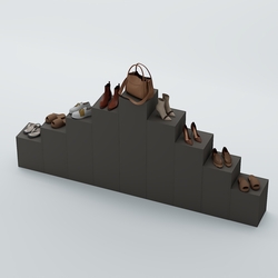 Демо-стенд Ступени-Пирамида №4, Черный