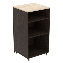 Прилавок выкатной из ДСП Модерн №13, Дуб Венге и Дуб Сонома