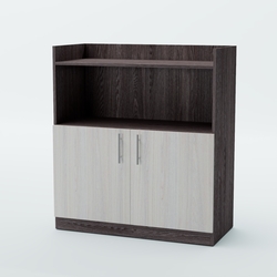 Стойка официанта "Бармен" №1, Ясень Анкор темный + Ясень Анкор светлый