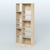 Стеллаж из ДСП серии ЛОФТ №9-2 (зеркальное отражение - Z) с полками ДСП Дуб Сонома