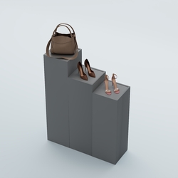 Демо-стенд Ступени-Лестница №2, Темно-Серый