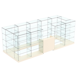 Торговый островок ХИТ ПРОДАЖ №10а (закрытый) (8.1 кв.м), Крем Вайс