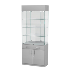 Витрина ювелирная "Диаманд" №13, Серый