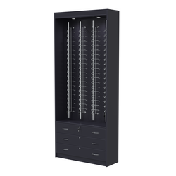 Витрина для очков №12 из ДСП (закрытый доступ), Антрацит