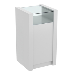 Прилавок из ДСП Модерн №2-600 узкий, Серый