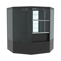 Павильон №4 из ДСП (4, 84 кв. м), Черный