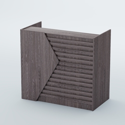 Ресепшен граунд №6А, Ясень Анкор темный