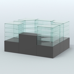 Павильон ИСТРА в центр зала №1а (закрытый) (4, 94 кв.м), Черный