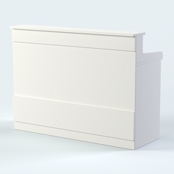 Стол - верстак широкий с ящиками и дверью №3, Белый