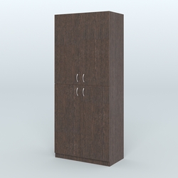 Шкаф для аптек с полками №2, Дуб Венге