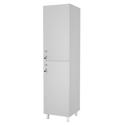 Шкаф для раздевалок СТАНДАРТ-ДУО №2, Серый