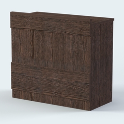 Стол - верстак с ящиками №2, Дуб Венге