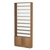 Стеллаж из ДСП с 9-ю полками 200x900 мм серии LEVEL-9 №10-1 (З/C - СТЕКЛО) Орех