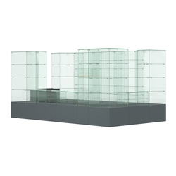 Павильон ИСТРА островной №11 (10, 48 кв.м), Темно-Серый