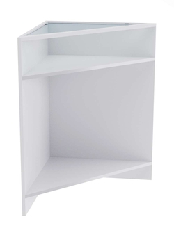 Прилавок из ДСП Эконом №6-2 угловой (внутренний угол), Серый