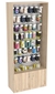 Витрина прямоугольная СЭСП с экономпанелью №1-400 (открытая) Дуб сонома