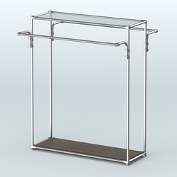 Островная торговая система ХРОМ 1200 мм №3, Дуб Венге