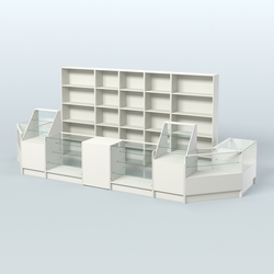 Торговый Островок "Эконом" №12 (8, 7 кв.м), Белый