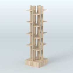 Стойка цветочница №1, Дуб Сонома