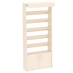 Стеллаж под книги №2, Крем Вайс