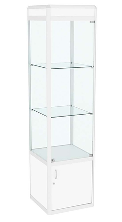 Витрина из профиля Стаканчик №1 , Белый