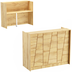 Ресепшен АРТ-НЕО №2Б, Дуб Золотистый