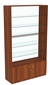 Витрина СЭСП-О №1-1-400 (З/C - Стекло) со стеклянными полками Орех