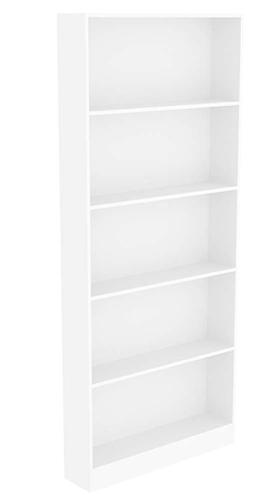 Стеллаж из ДСП №1-200 серии Эконом (2100х900х200), Белый