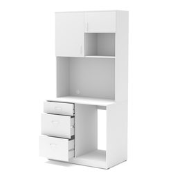 Офисная мини-кухня ПРАКТИК №6, Белый