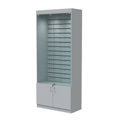 Витрина для очков №3 (задняя стенка - Э/П), Серый