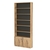 Стеллаж из ДСП с 5-ю полками 200x900 мм серии LEVEL-5 №10 (З/C - ДВП) Дуб Канзас коричневый