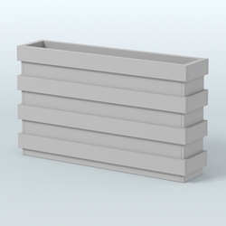 Тумба для цветов №1, Серый