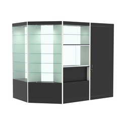 Павильон №7 из ДСП (3, 79 кв. м), Черный и Белый