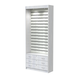 Витрина для очков №11 (открытый доступ), Ясень Анкор светлый