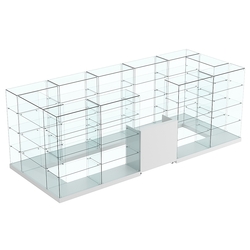 Торговый островок ХИТ ПРОДАЖ №10а (закрытый) (8.1 кв.м), Серый