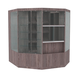 Павильон №1 из ДСП (4, 18 кв. м), Ясень Анкор темный